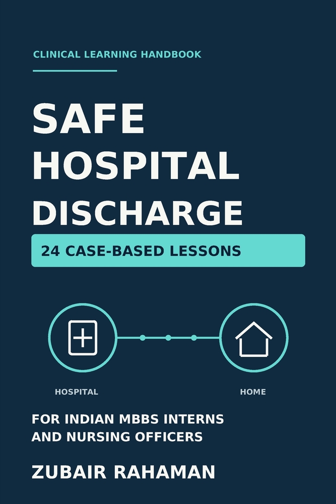 Safe Hospital Discharge: 24 Case-Based Lessons cover