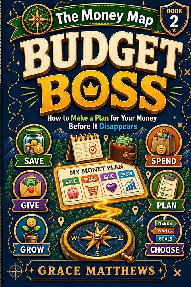 The Money Map: Budget Boss: How to Make a Plan for Your Money Before It Disappears cover