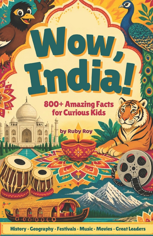 Wow, India!: 800+ Amazing Facts for Curious Kids cover