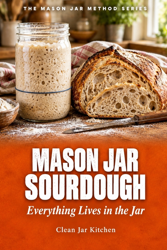 Mason Jar Sourdough: Everything Lives in the Jar cover