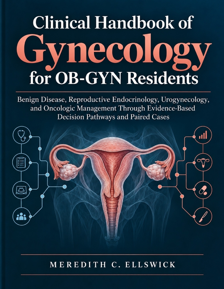 Clinical Handbook of Gynecology for OB-GYN Residents: Benign Disease, Reproductive Endocrinology, Urogynecology, and Oncologic Management Through Evid cover