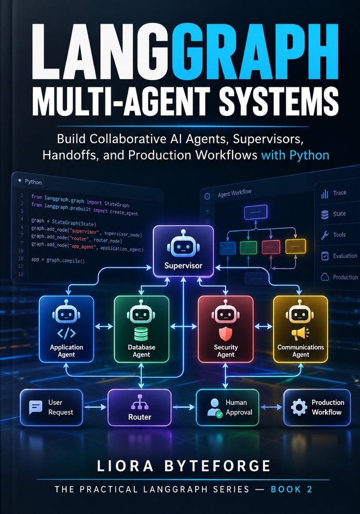 Langgraph Multi-Agent Systems: Build Collaborative AI Agents, Supervisors, Handoffs, and Production Workflows with Python cover