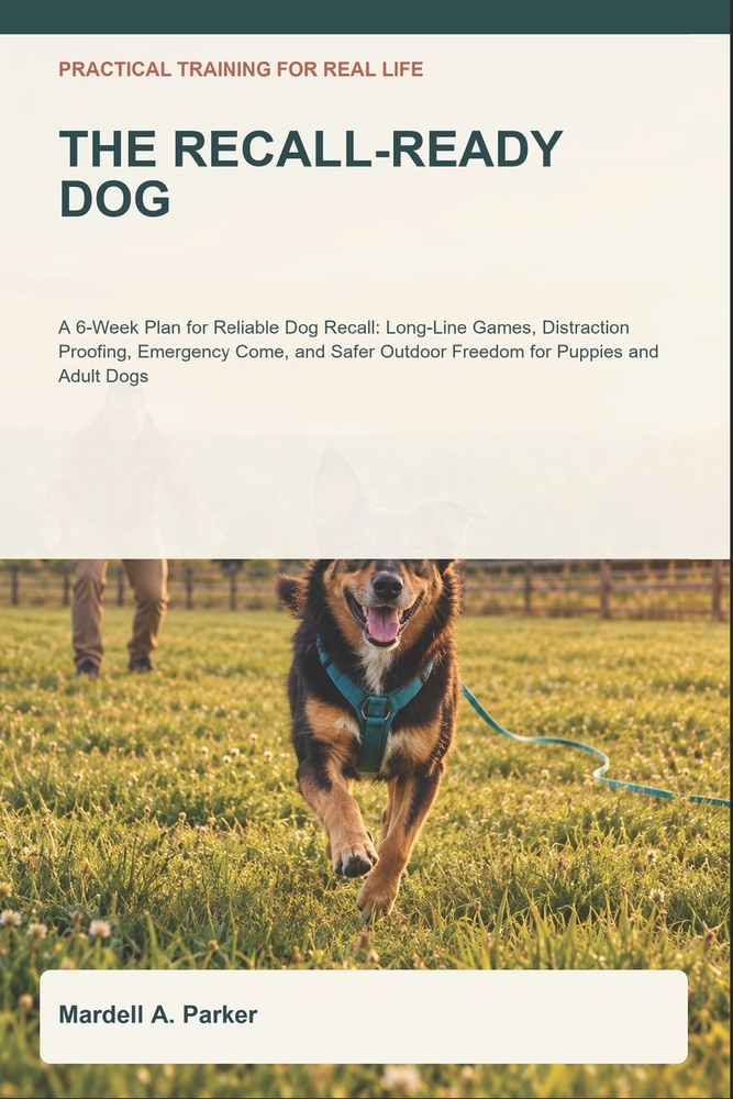 The Recall-Ready Dog: A 6-Week Plan for Reliable Dog Recall: Long-Line Games, Distraction Proofing, Emergency Come, and Safer Outdoor Freedom for Pupp cover