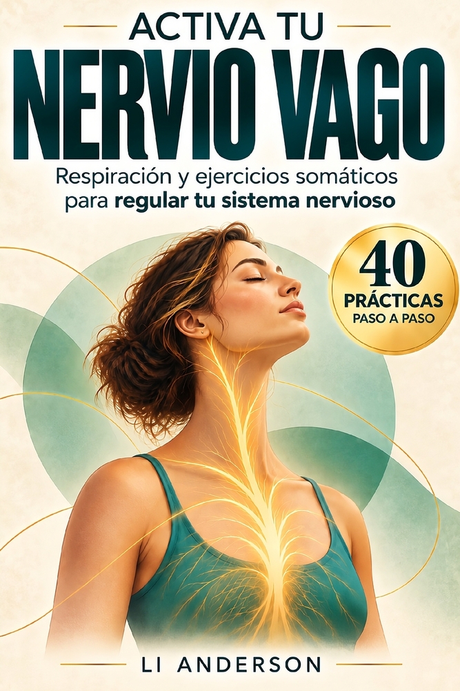 Activa tu nervio vago: Respiración, ejercicios somáticos y práctica corporal para regular el sistema nervioso, calmar la mente, reducir el estrés y re cover