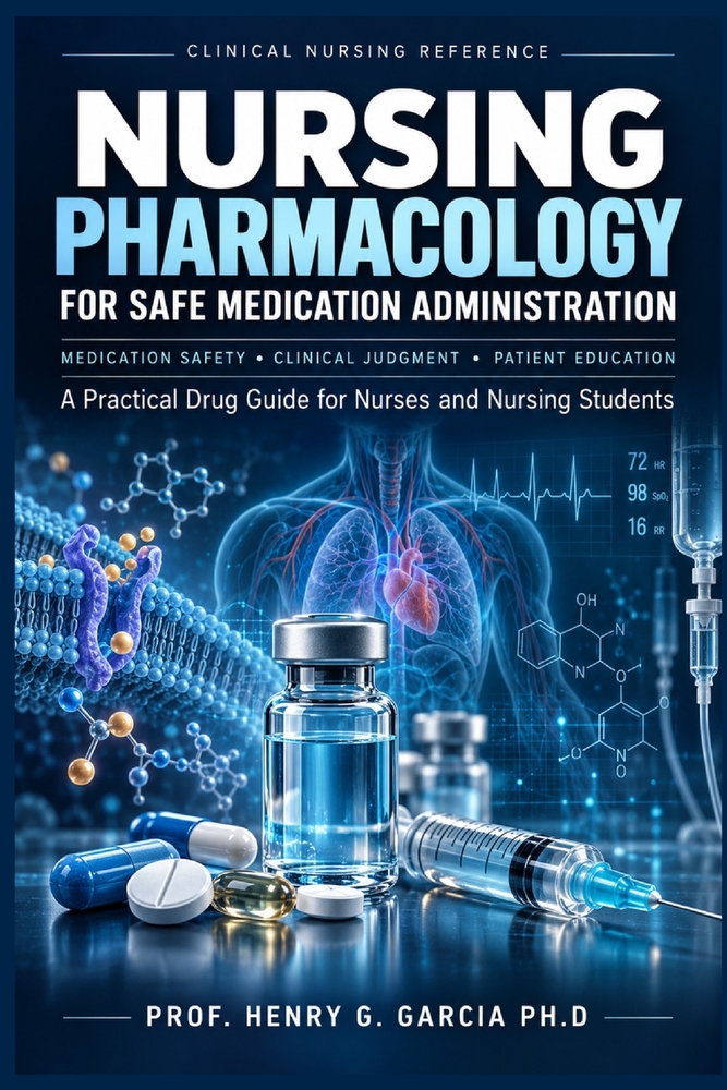 Nursing Pharmacology for Safe Medication Administration: A Practical Drug Guide for Nurses and Nursing Students cover