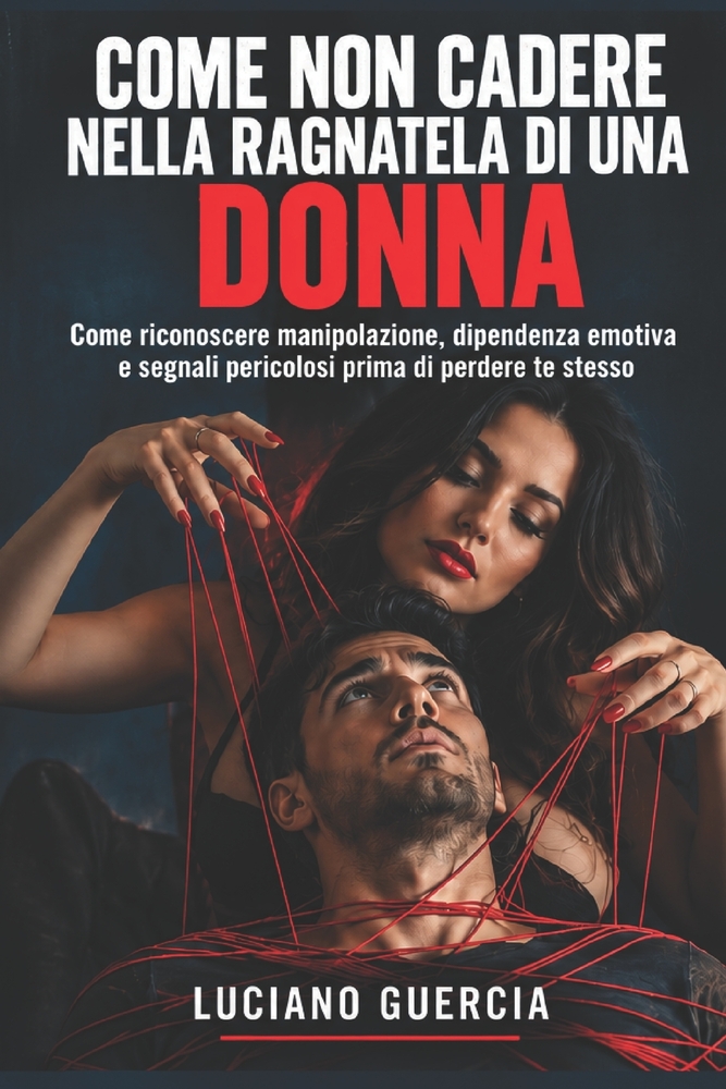 Come non cadere nella ragnatela di una donna: Come riconoscere manipolazione, dipendenza emotiva e segnali pericolosi prima di perdere te stesso cover