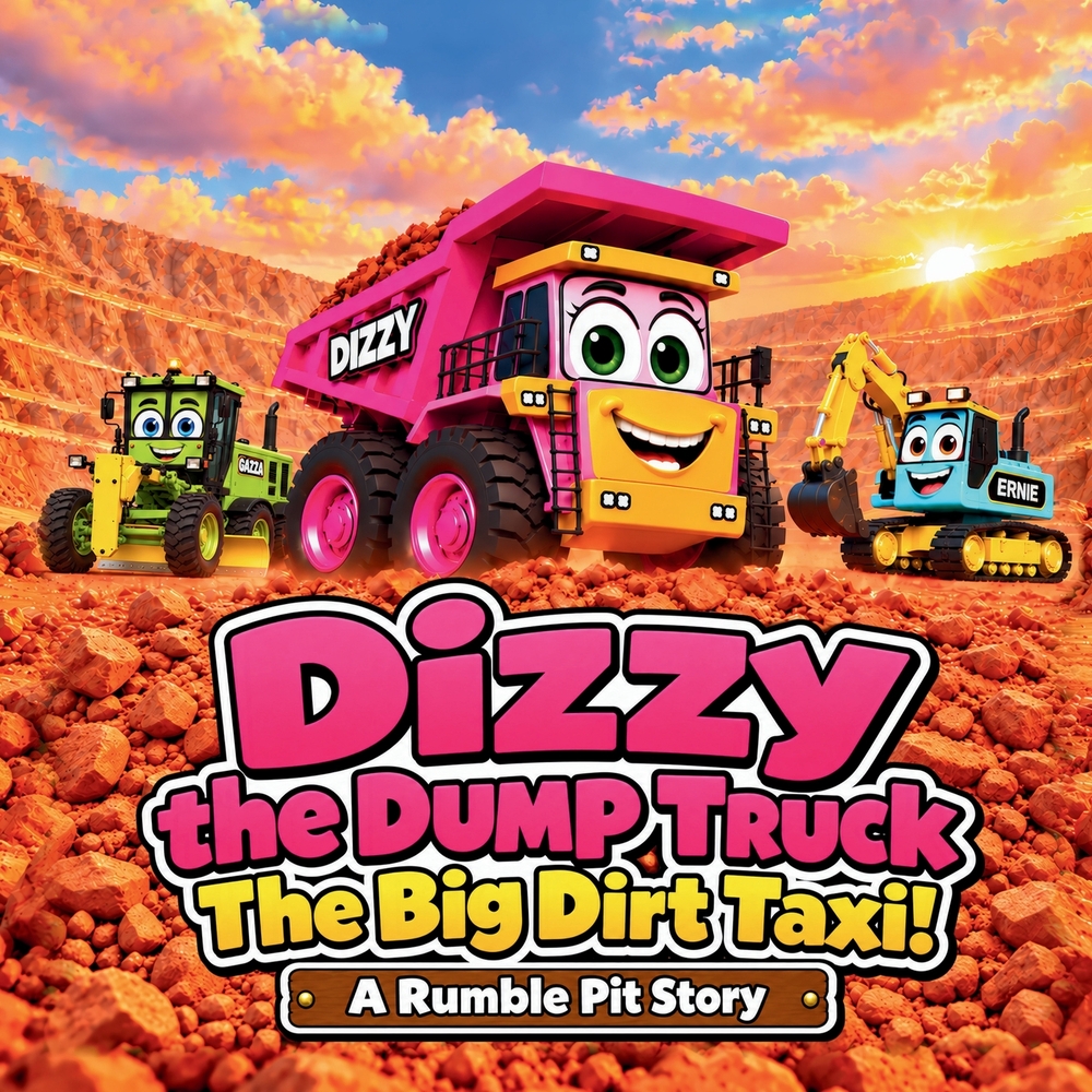 Dizzy the Dump Truck: The Big Dirt Taxi: A Rumble Pit Story cover