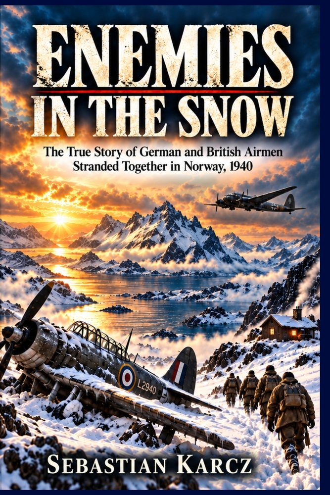Enemies in the Snow: The True Story of German and British Airmen Stranded Together in Norway, 1940 cover