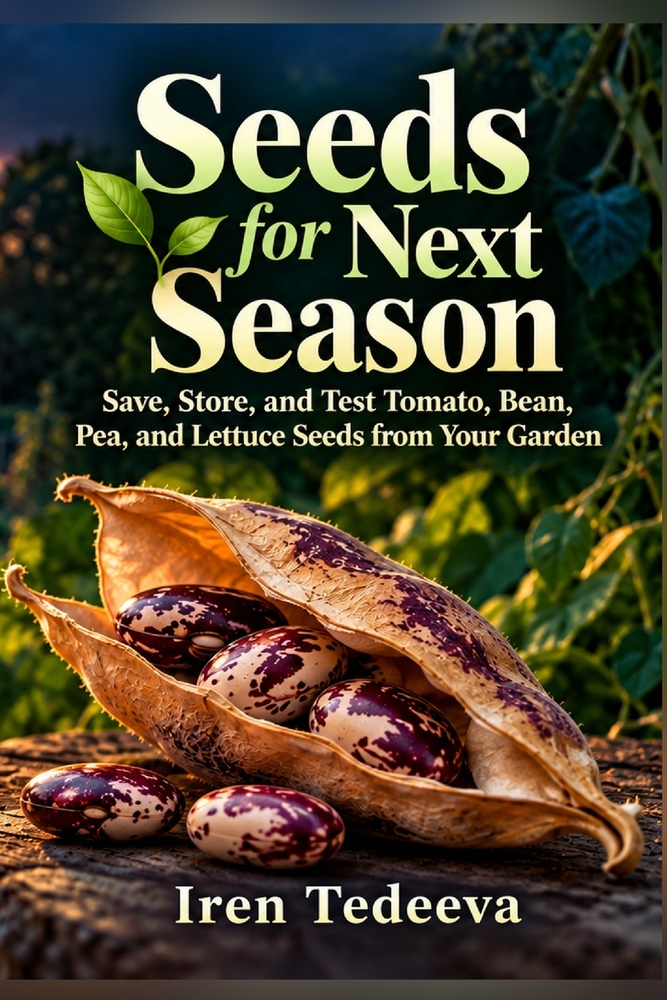 Seeds for Next Season: Save, Store, and Test Tomato, Bean, Pea, and Lettuce Seeds from Your Garden cover