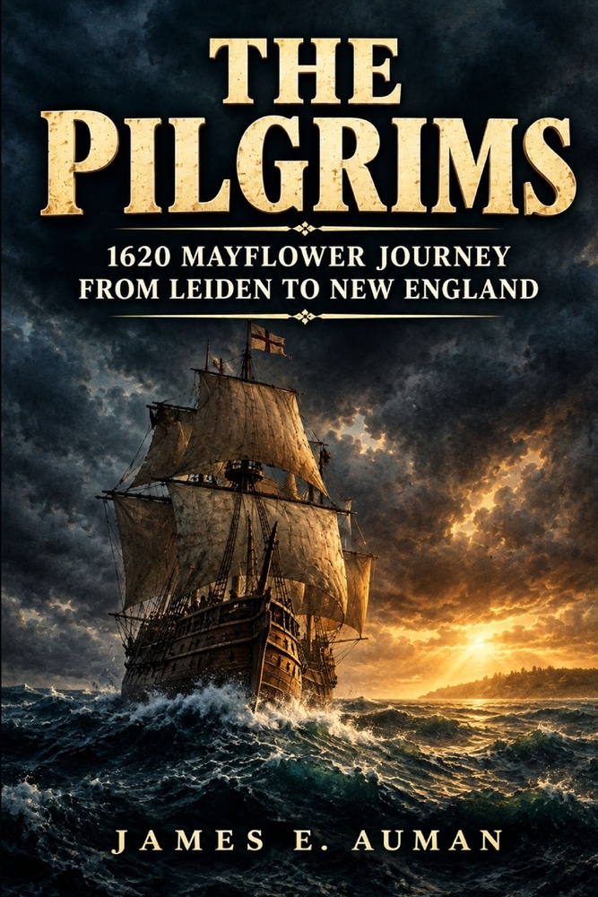 The Pilgrims: 1620 Mayflower Journey from Leiden to New England cover