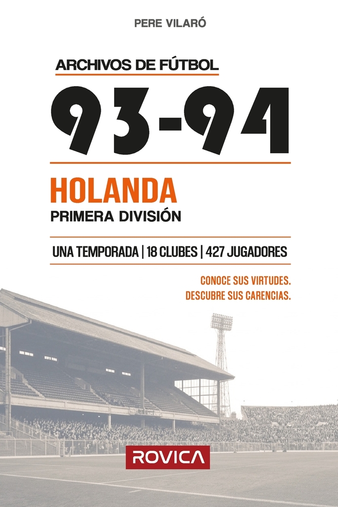 93-94 Holanda - Primera División cover
