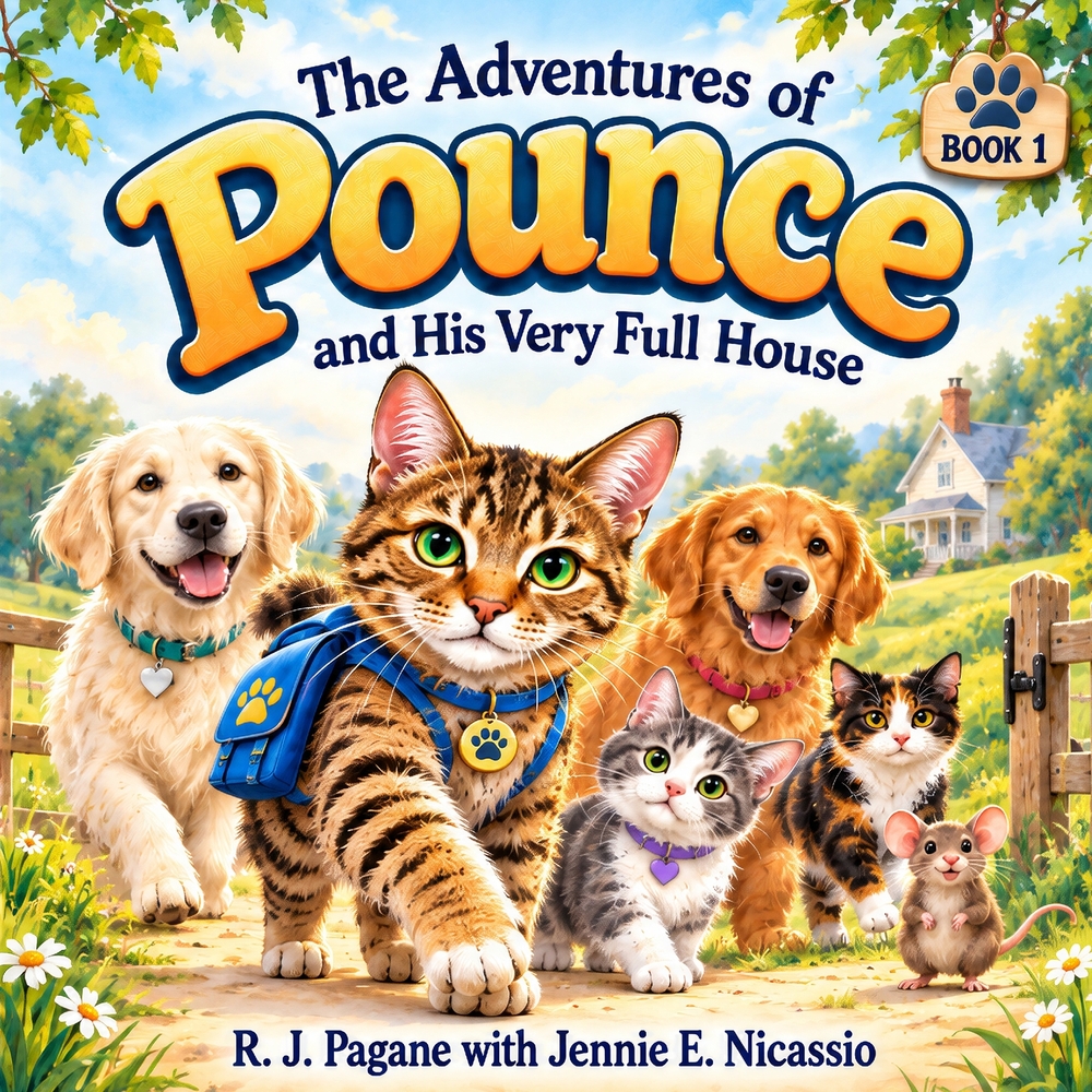 The Adventures of Pounce: and His Very Full House cover