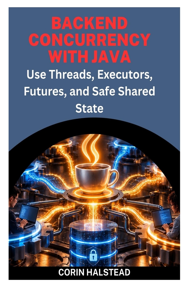 Backend Concurrency with Java: Use Threads, Executors, Futures, and Safe Shared State cover