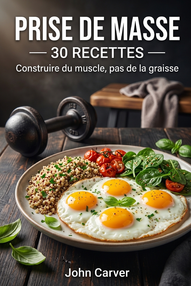 Prise de Masse: 30 Recettes pour Construire du Muscle, Pas de la Graisse: Guide nutrition et recettes riches en protéines pour une prise de masse prop cover
