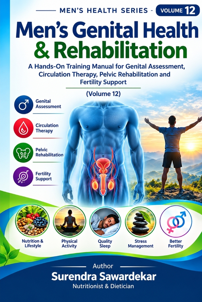 Men's Genital Health & Rehabilitation (Volume 12): A Hands-On Training Manual for Genital Assessment, Circulation Therapy, Pelvic Rehabilitation and F cover