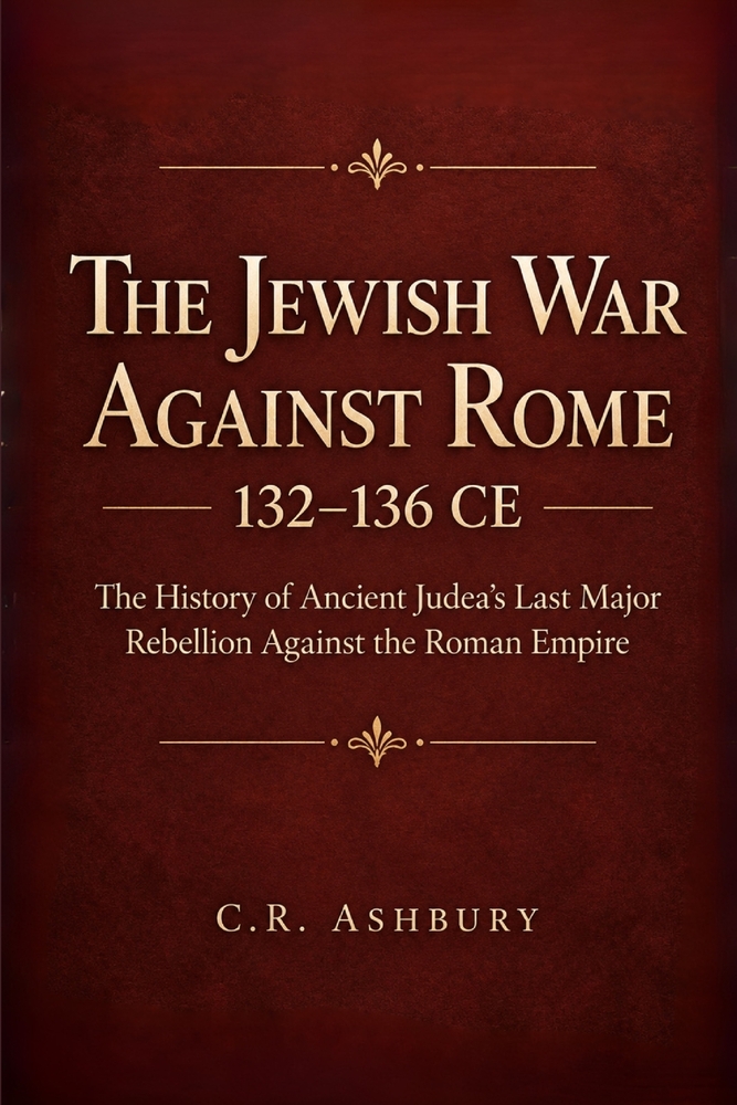 The Jewish War Against Rome 132-136 CE: The History of Ancient Judea's Last Major Rebellion Against the Roman Empire cover