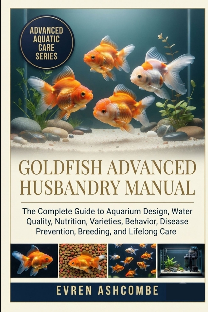 Goldfish Advanced Husbandry Manual: The Complete Guide to Aquarium Design, Water Quality, Nutrition, Varieties, Behavior, Disease Prevention, Breeding cover