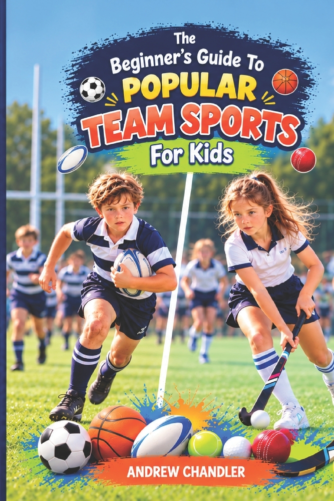 The Beginner's Guide To Popular Team Sports - For Kids: Which sport is right for you? Football? Rugby? Cricket? Hockey? Basketball? Maybe something co cover