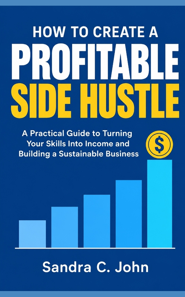 How to Create a Profitable Side Hustle: A Practical Guide to Turning Your Skills Into Income and Building a Sustainable Business cover
