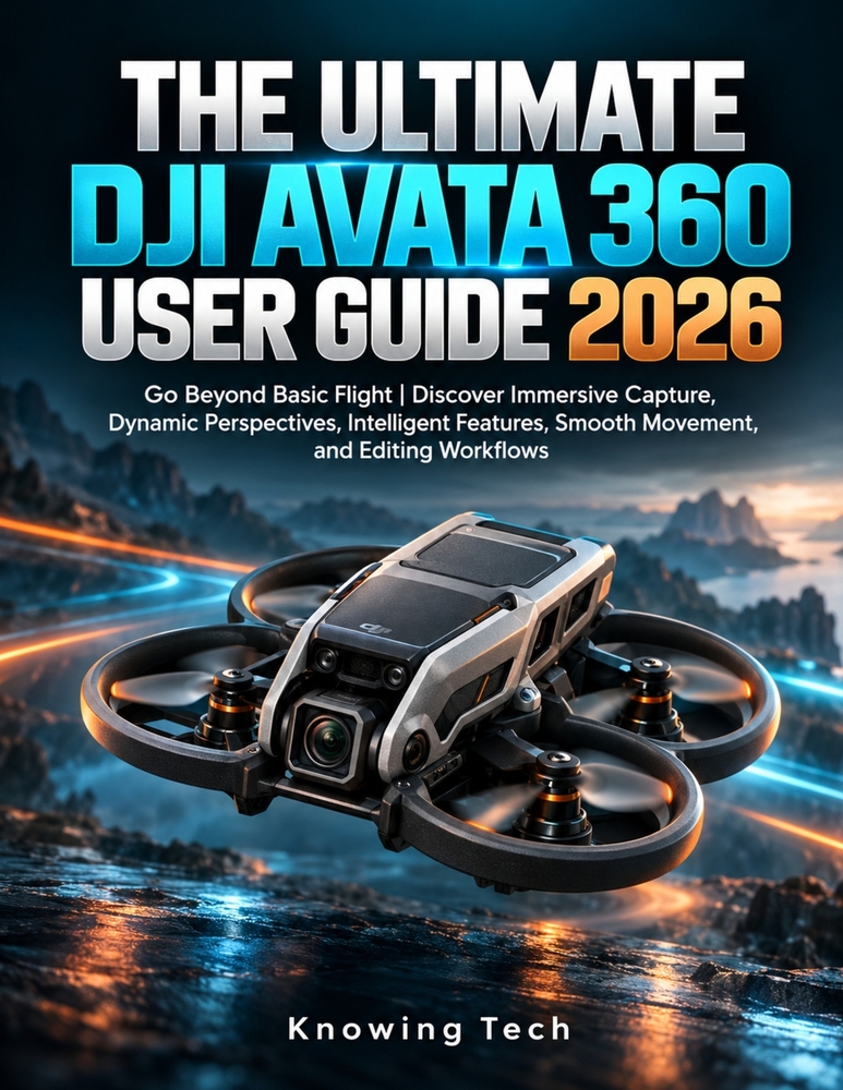 The Ultimate DJI Avata 360 User Guide 2026: Go Beyond Basic Flight Discover Immersive Capture, Dynamic Perspectives, Intelligent Features, Smooth Move cover