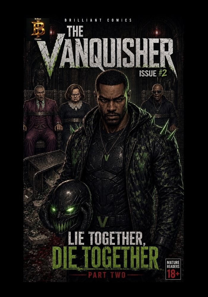 The vanquisher: Lie together, die together part 3 cover