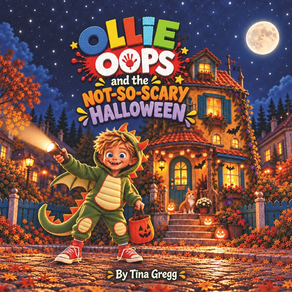 Ollie Oops and the Not-So-Scary Halloween cover