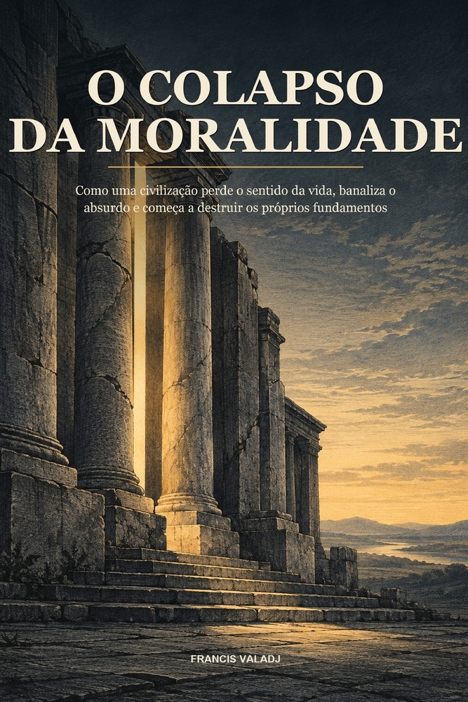 O Colapso Da Moralidade: Como uma civilização perde o sentido da vida, banaliza o absurdo e começa a destruir os próprios fundamentos cover