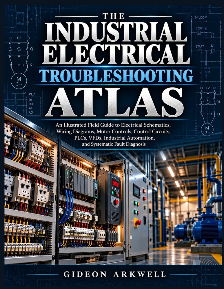The Industrial Electrical Troubleshooting Atlas: An Illustrated Field Guide to Electrical Schematics, Wiring Diagrams, Motor Controls, Control Circuit cover
