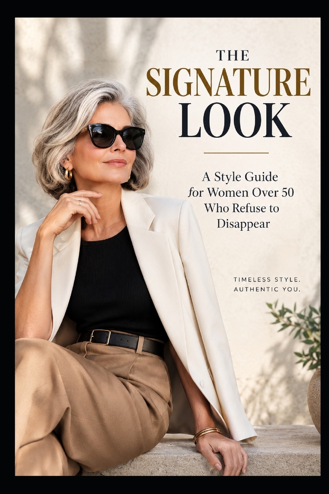 The Signature Look: A Style Guide for Women Over 50 Who Refuse to Disappear cover