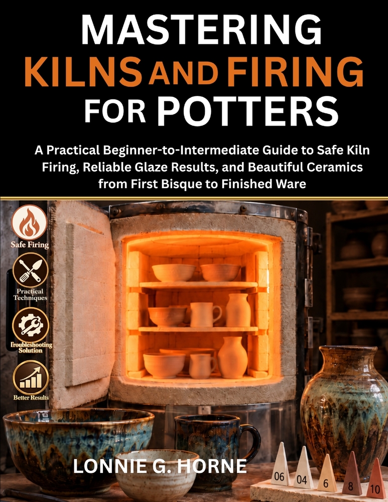 Mastering Kilns and Firing for Potters: A Practical Beginner-to-Intermediate Guide to Safe Kiln Firing, Reliable Glaze Results, and Beautiful Ceramics cover
