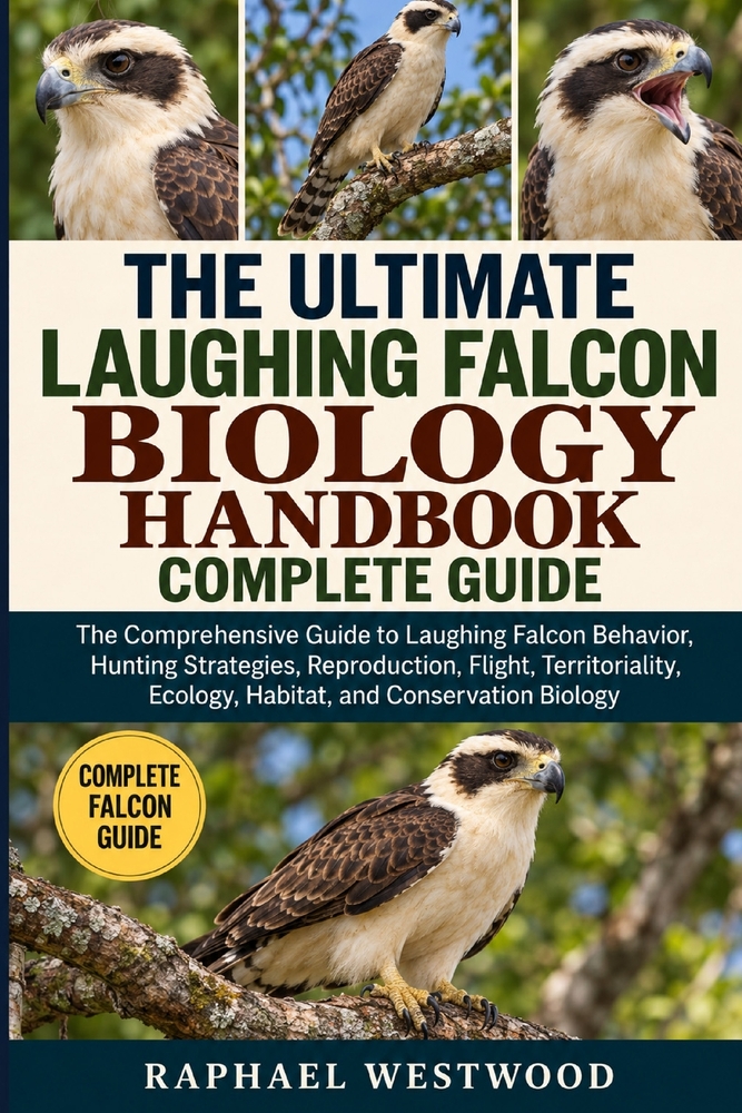 The Ultimate Laughing Falcon Biology Handbook: COMPLETE GUIDE: The Comprehensive Guide to Laughing Falcon Behavior, Hunting Strategies, Reproduction, cover