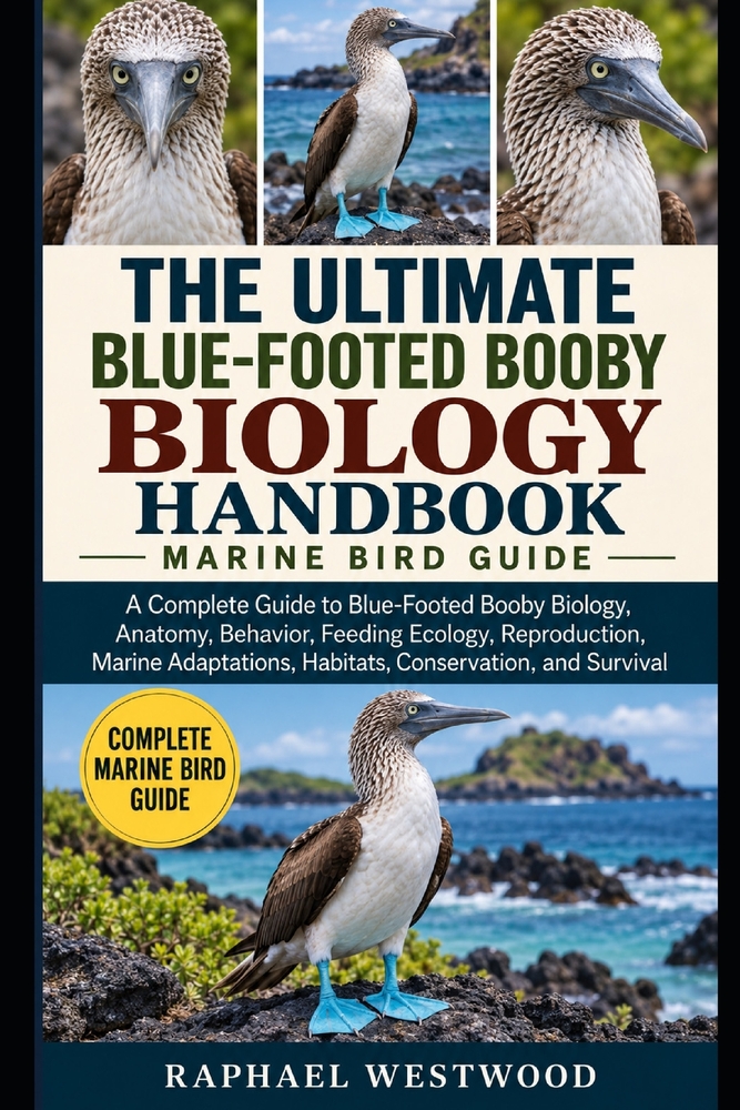 The Ultimate Blue-Footed Booby Biology Handbook: MARINE BIRD GUIDE: A Complete Guide to Blue-Footed Booby Biology, Anatomy, Behavior, Feeding Ecology, cover