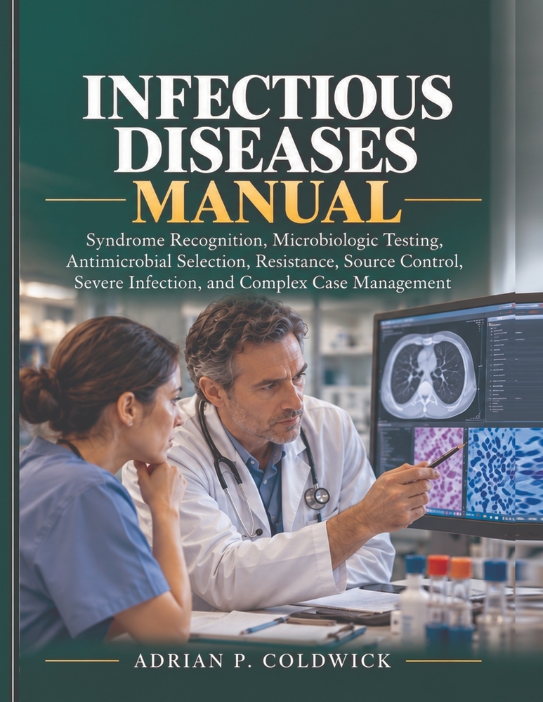 Infectious Diseases Manual: Syndrome Recognition, Microbiologic Testing, Antimicrobial Selection, Resistance, Source Control, Severe Infection, and Co cover