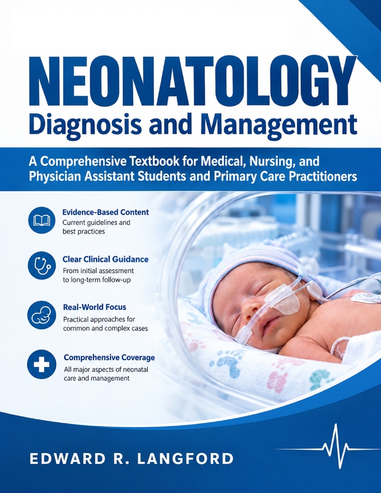 NEONATOLOGY Diagnosis and Management: A Comprehensive Textbook for Medical, Nursing, and Physician Assistant Students and Primary Care Practitioners cover