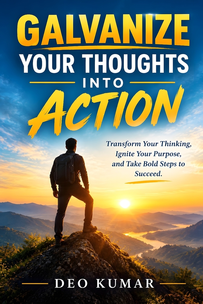 Galvanize Your Thoughts Into Action: Transform Your Thinking, Ignite Your Purpose, and Take Bold Steps to Succeed cover