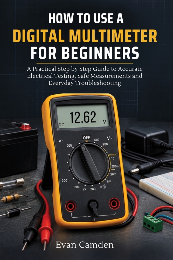 How to Start a Digital Multimeter for Beginners: A Practical Step by Step Guide to Accurate Electrical Testing, Safe Measurements and Everyday Trouble cover