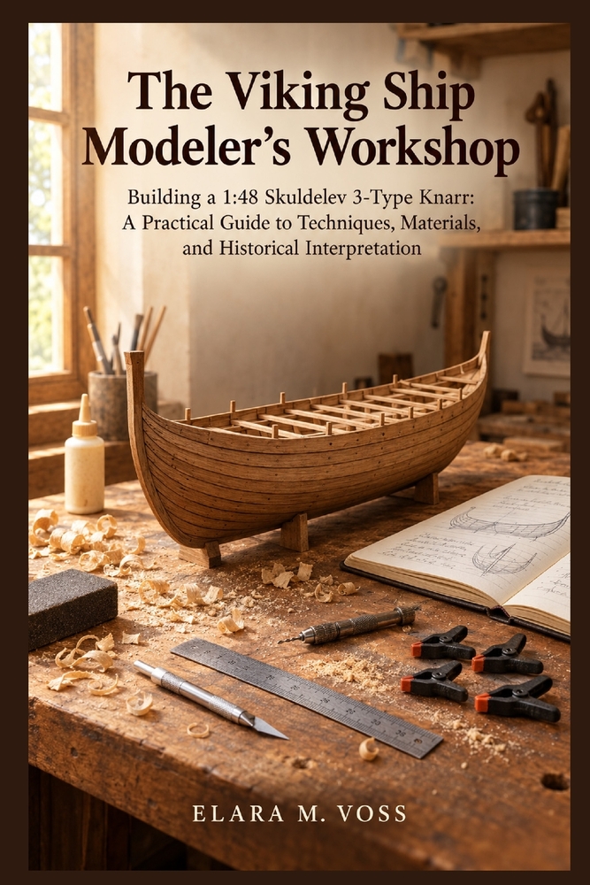 The Viking Ship Modeler's Workshop: Building a 1:48 Skuldelev 3-Type Knarr: A Practical Guide to Techniques, Materials, and Historical Interpretation cover