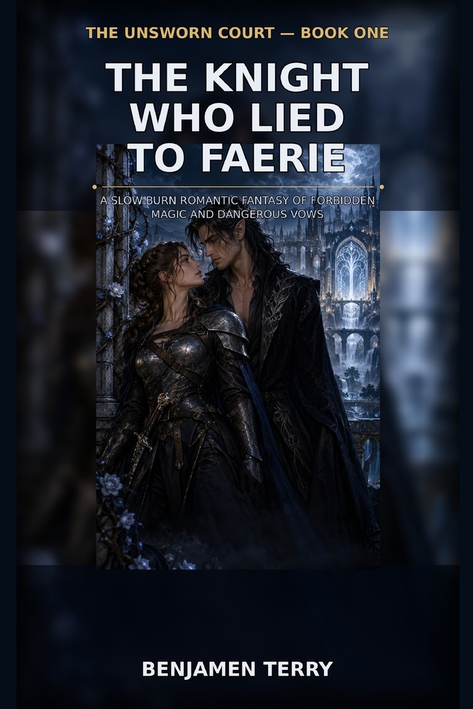 The Knight Who Lied to Faerie: A Slow-Burn Romantic Fantasy of Forbidden Magic and Dangerous Vows cover