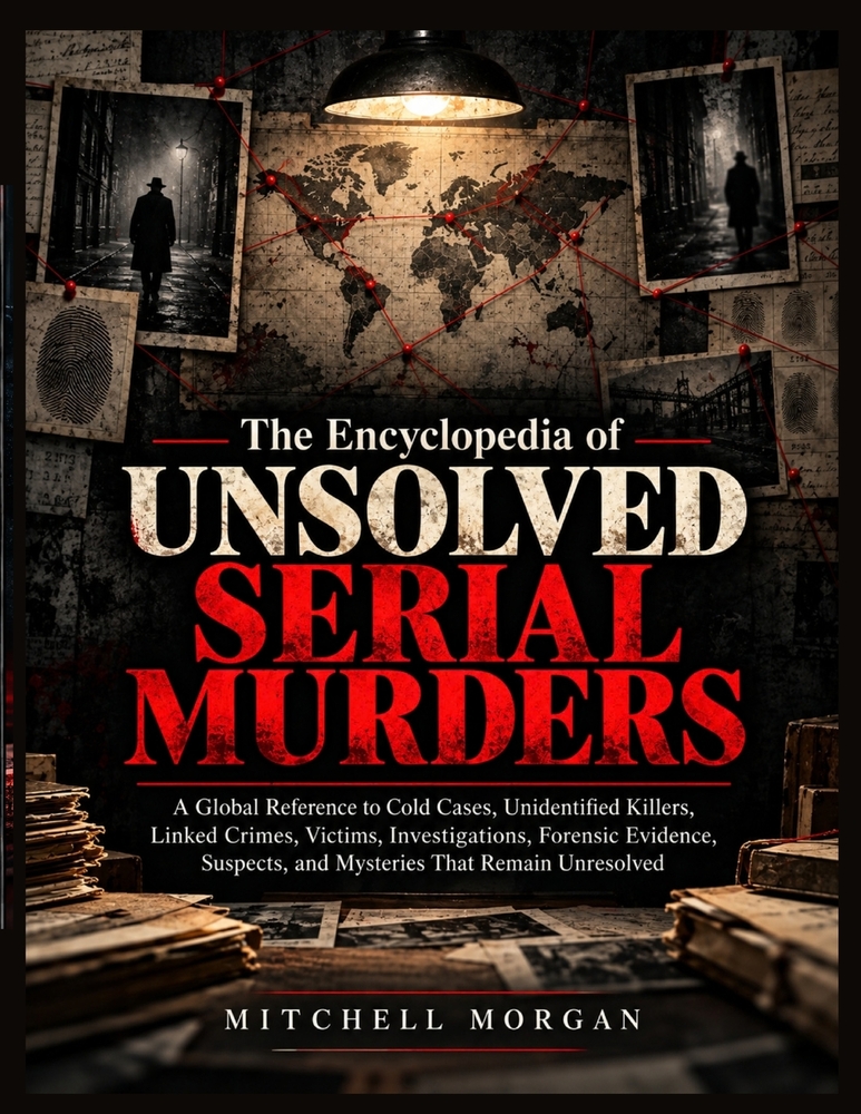 The Encyclopedia of Unsolved Serial Murders: A Global Reference to Cold Cases, Unidentified Killers, Linked Crimes, Victims, Investigations, Forensic cover