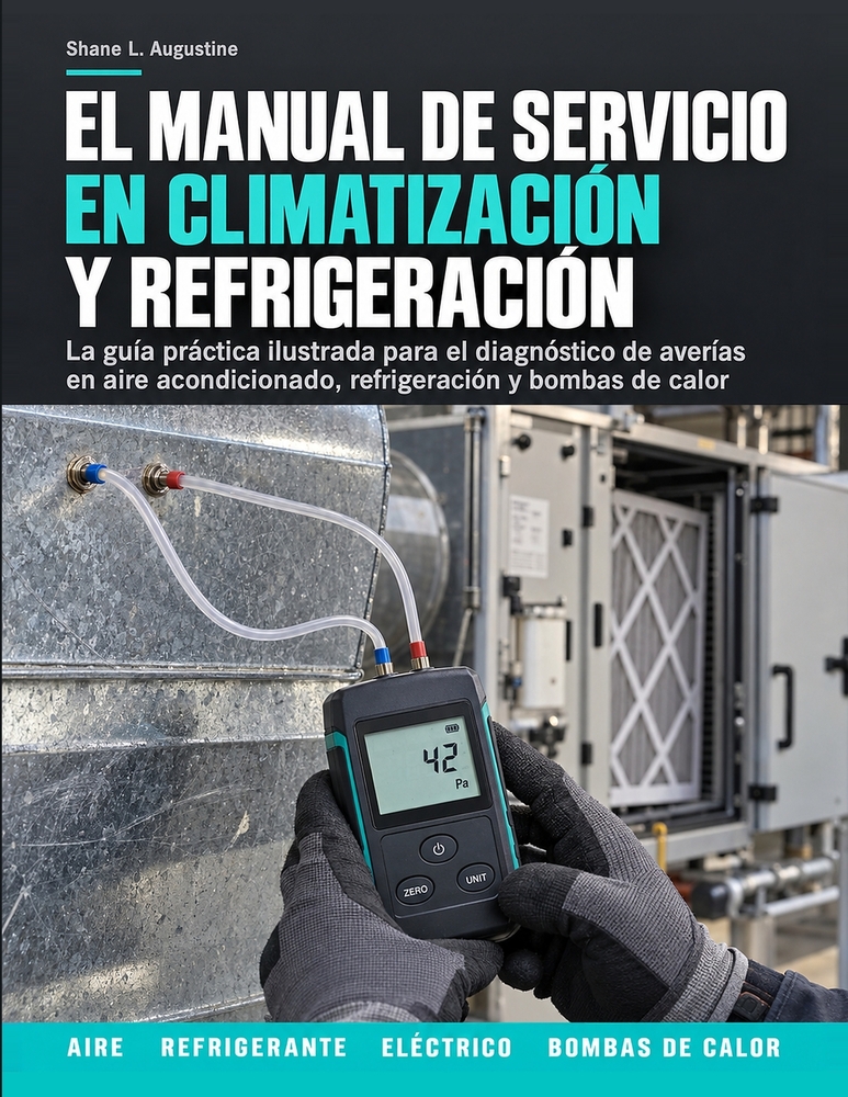 El Manual de Servicio en Climatización y Refrigeración: La guía práctica ilustrada para el diagnóstico de averías en aire acondicionado, refrigeración cover