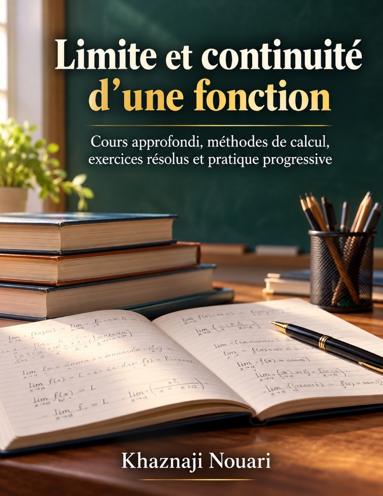 Limite et continuité d'une fonction: Cours approfondi, méthodes de calcul, exercices résolus et pratique progressive cover