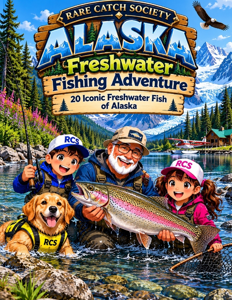 Alaska Freshwater Fishing Adventure: 20 Iconic Freshwater Fish of the Last Frontier cover