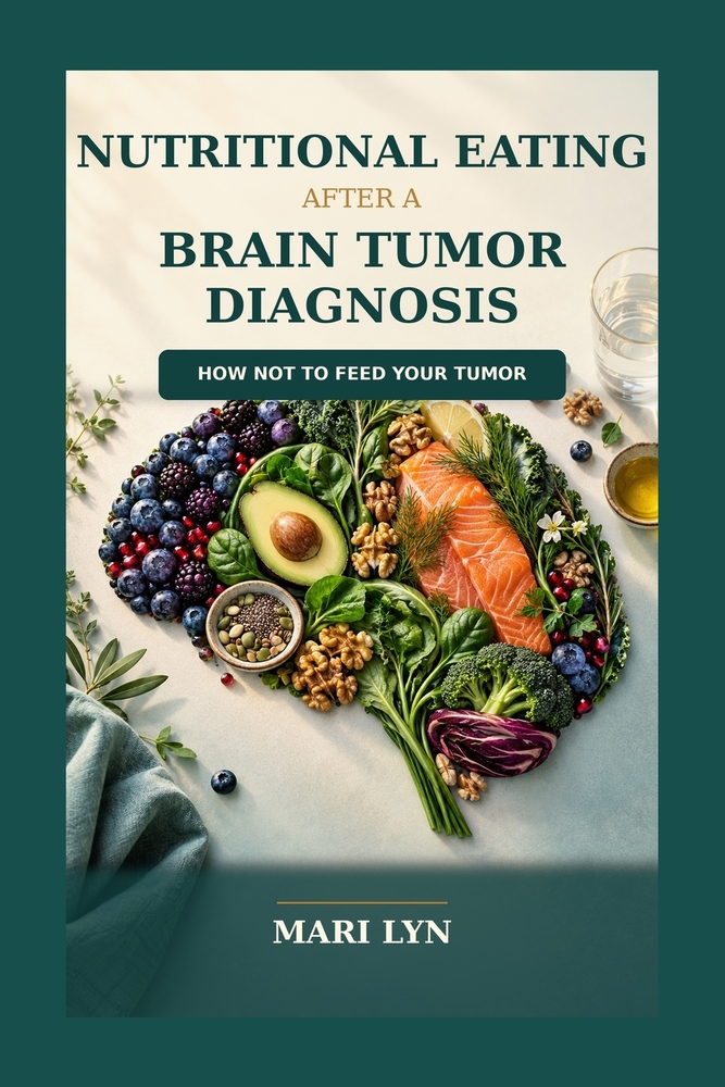 Nutritional Eating After A Brain Tumor Diagnosis: Step by Step Guide on How to Not Feed Your Tumor cover