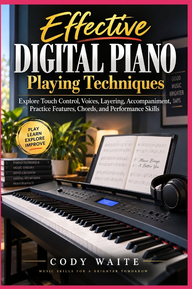 Effective Digital Piano Playing Techniques: Explore Touch Control, Voices, Layering, Accompaniment, Practice Features, Chords, and Performance Skills cover
