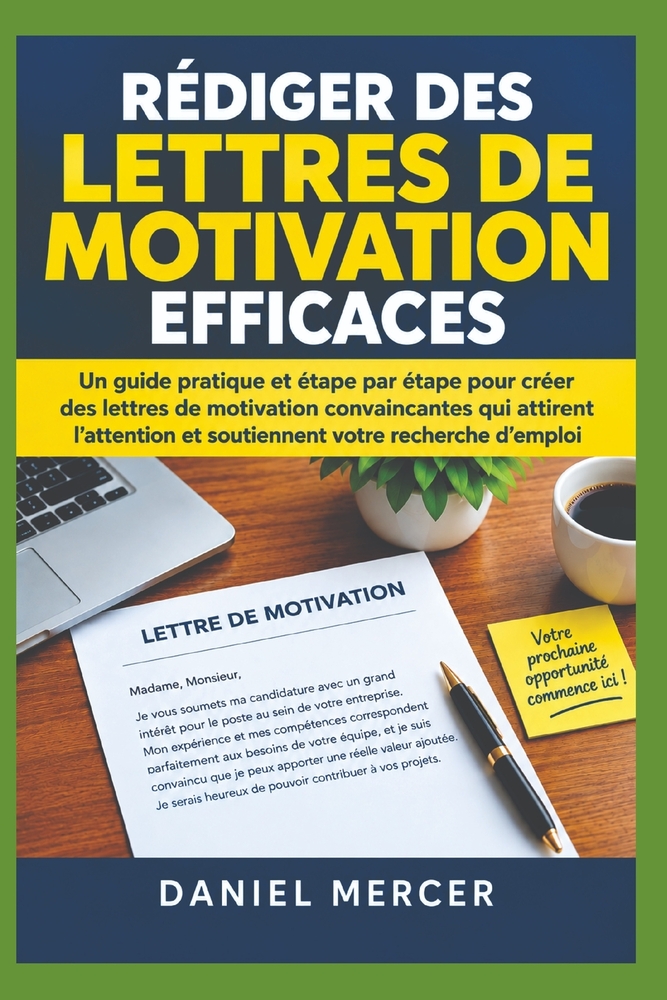 En Écrivant Efficace Lettres de Motivation: Un guide pratique étape par étape pour créer des lettres de motivation percutantes qui attirent l'attentio cover