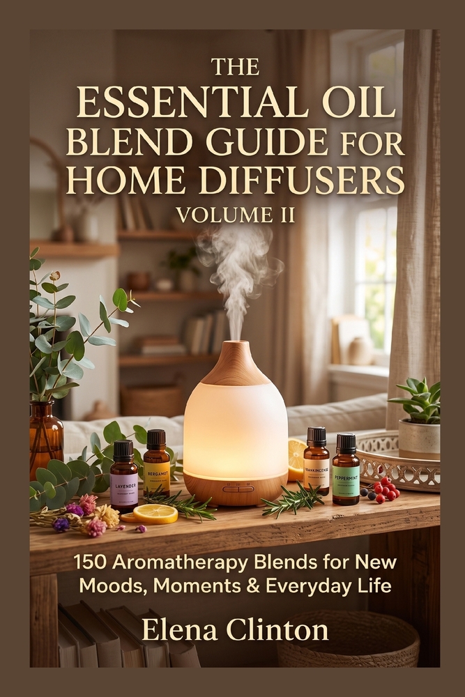 The Essential Oil Blend Guide for Home Diffusers Volume II: 150 Aromatherapy Blends for New Moods, Moments & Everyday Life cover