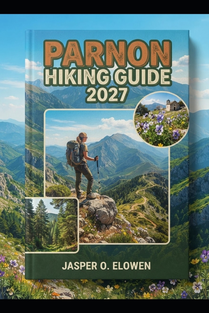 Parnon Hiking Guide 2027 cover