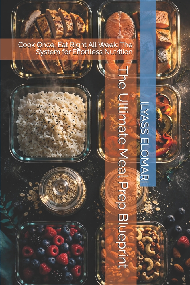 The Ultimate Meal Prep Blueprint: Cook Once, Eat Right All Week: The System for Effortless Nutrition cover