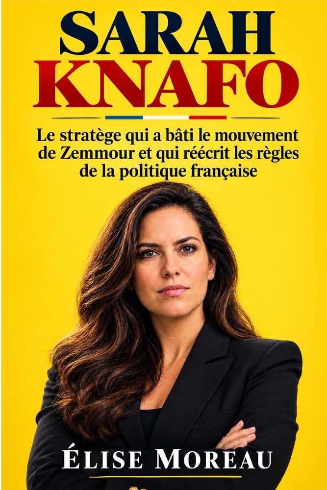 Sarah Knafo: Le stratège qui a bâti le mouvement de Zemmour et qui réécrit les règles de la politique française cover