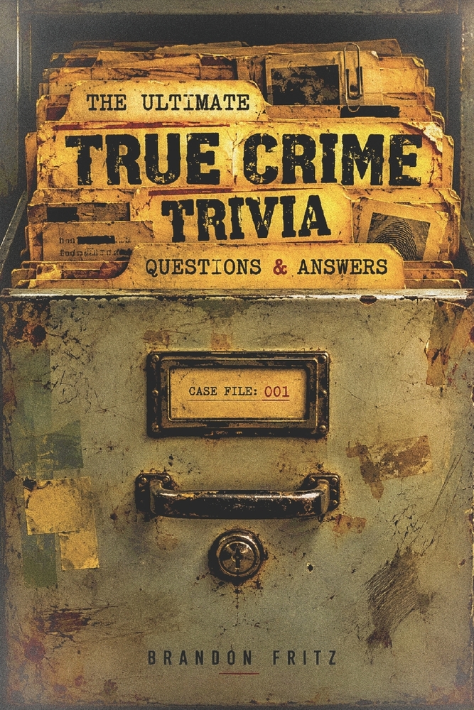 Ultimate True Crime Trivia Book cover